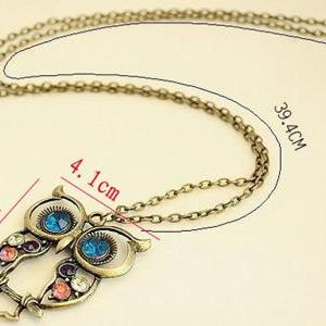 Owl Necklace,
