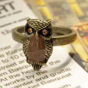Owl Ring, Owl Ring For Girls, Ring