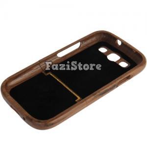 Detachable Mahogany Wood Case, Samsung Galaxy S3..