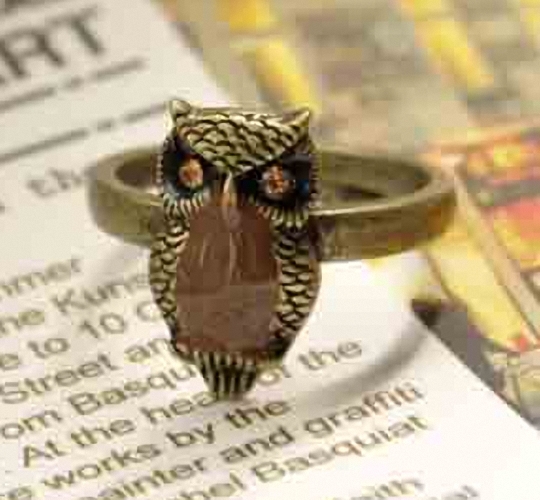 Owl Ring, Owl Ring For Girls, Ring