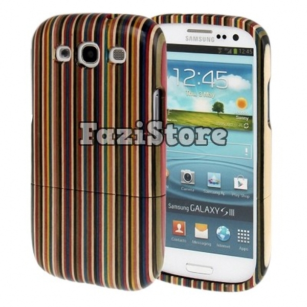Bamboo Phone Case, Samsung Galaxy S3 Case, Samsung Galaxy S Iii Case, Galaxy S3 Case, Stripe Phone Case
